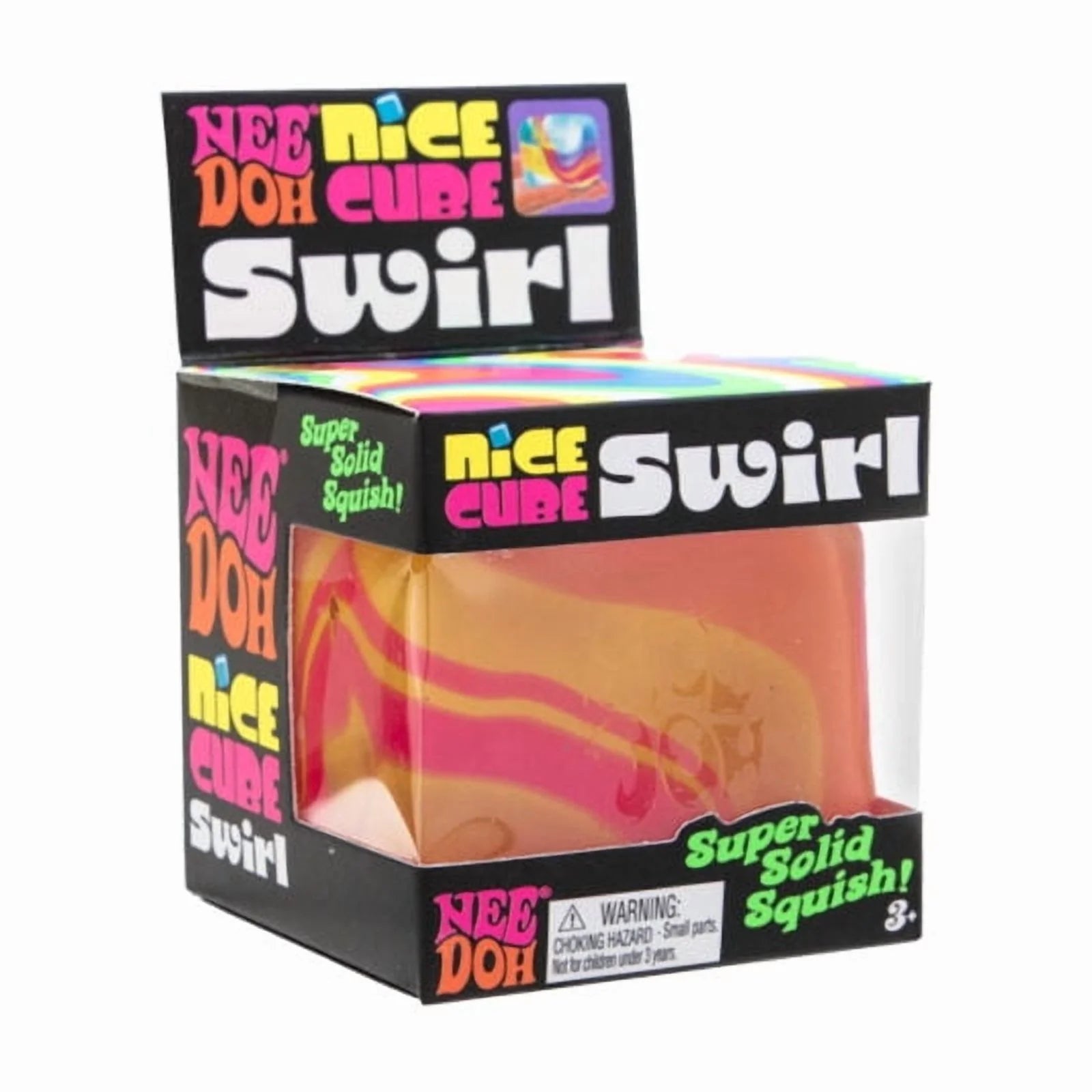 Swirl Nice Cube, Satisfying Square Shaped Sensory Toy, Colors May Vary, Children Ages 3+